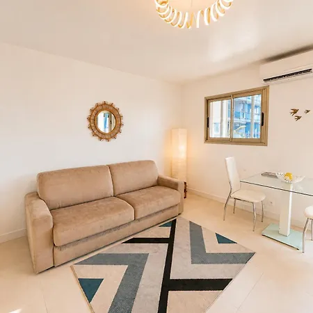 L'hippocampe, Palm Beach, Studio, 2p, Ac, Terrace Διαμέρισμα