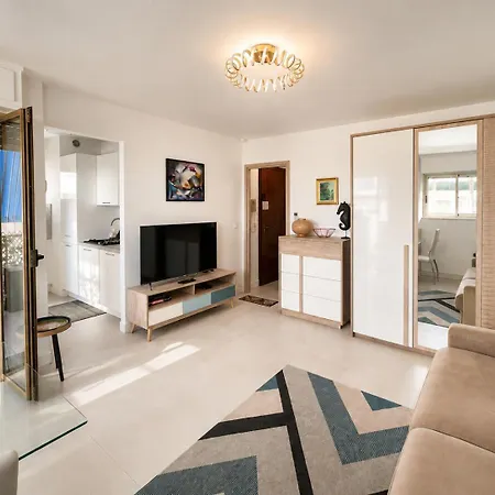 L'hippocampe, Palm Beach, Studio, 2p, Ac, Terrace Cannes