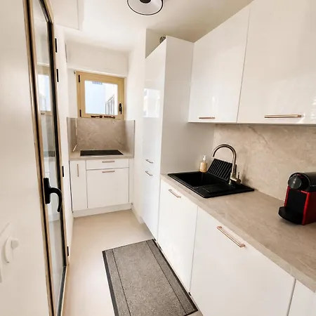 L'hippocampe, Palm Beach, Studio, 2p, Ac, Terrace * Κάννες
