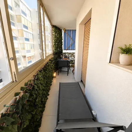 L'hippocampe, Palm Beach, Studio, 2p, Ac, Terrace Appartement Cannes